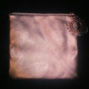 Estée Lauder rose gold make up bag brand new